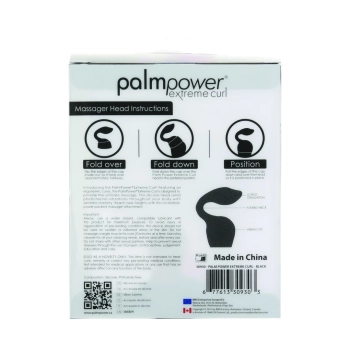 PalmPower - Nakładka Do Masażera Extreme Curl Czarna