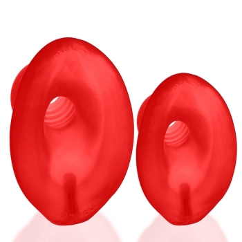 Oxballs - Glowhole-1 Plug Z Wkładką Czerwoną Led Morph Mały