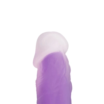 So Divine - Realistyczne Dildo Z Przyssawką Fioletowe