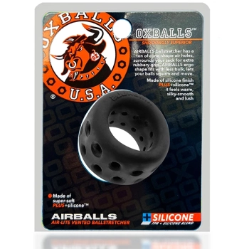 Oxballs - Airballs Air-Lite Pierścień Erekcyjny Na Penisa Czarny