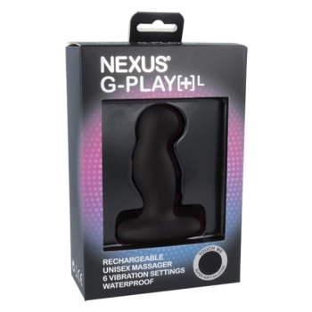 Plug analny wibrujący - Nexus G-Play+ Large Black