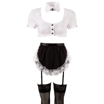 Cottelli COSTUMES - Gorący Strój Pikantnej Pokojówki M