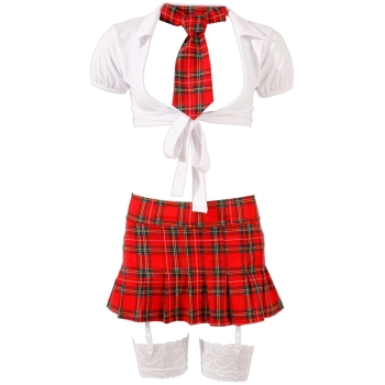 Cottelli COSTUMES - Seksowny Strój Niegrzecznej Uczennicy M