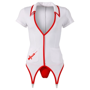 Cottelli COSTUMES - Seksowny Strój Gorącej Pielęgniarki M
