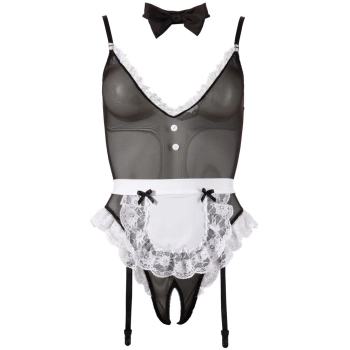 Cottelli COSTUMES - Seksowny Komplecik Gorącej Pokojówki L