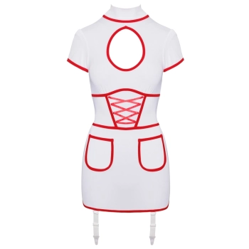 Cottelli COSTUMES - Seksowny Strój Zalotnej Pielęgniarki L