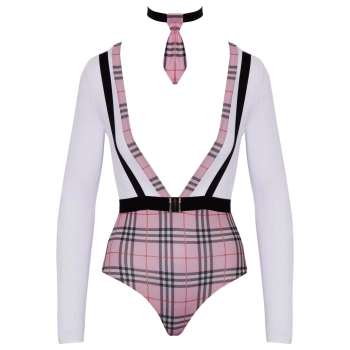 Cottelli COSTUMES - Gorący Kostium Niegrzecznej Uczennicy XL