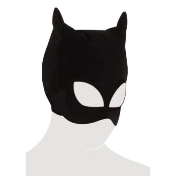 Bad Kitty - Czarna Maska Głowy Kota