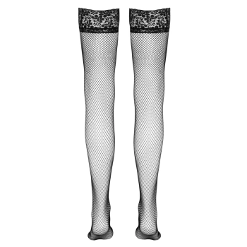 Cottelli LEGWEAR - Seksowne Pończochy Kabaretki Z Elegancką Koronką 5