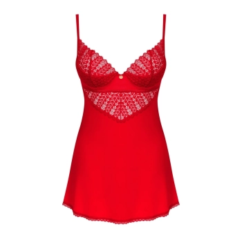 Obsessive - Seksowna Czerwona Sukienka Ze Stringami Ingridia XL/2XL