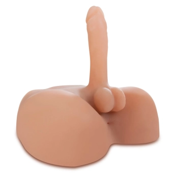 PET - Realistyczny Masturabtor Męski Tors Z Dużym Penisem I Otworem Odbytu