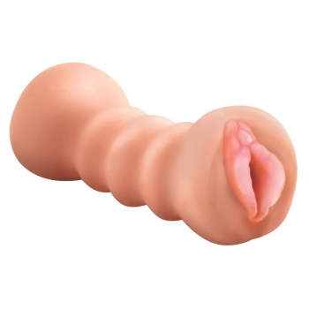 PET - Podwójny Masturbator Z Otworem Cipki I Odbytu